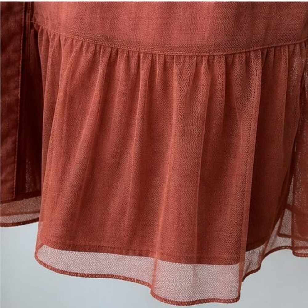 Rust Cami Blouse - Picture 6 of 6